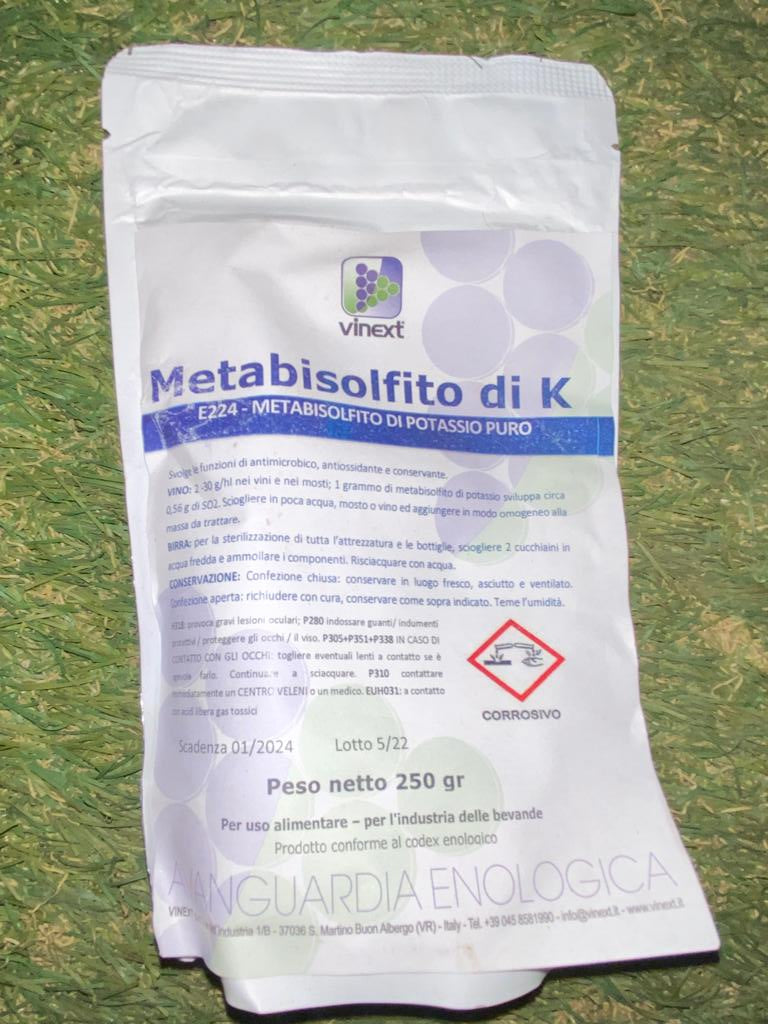 Metabisolfito 250g