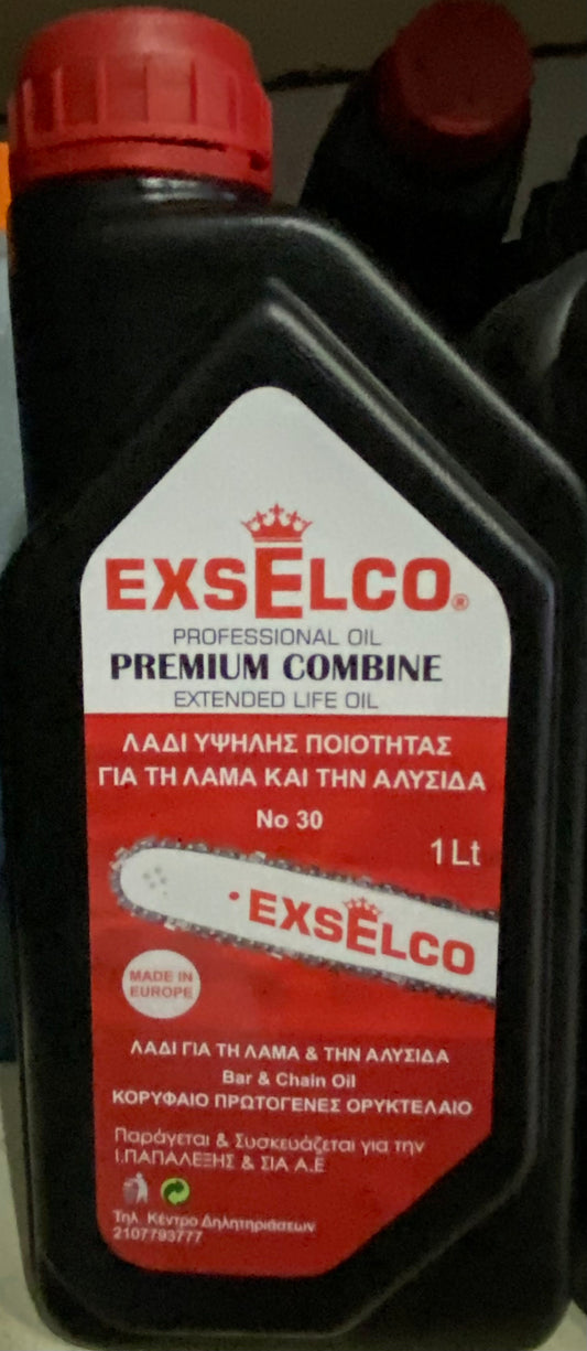 EXSELCO λαδι λαμας και αλυσιδας 1L